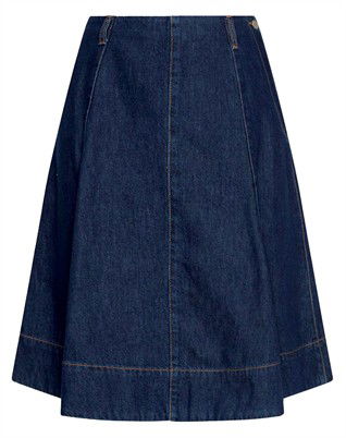 MSCHAdna Alena Nederdel - Dark Blue Wash